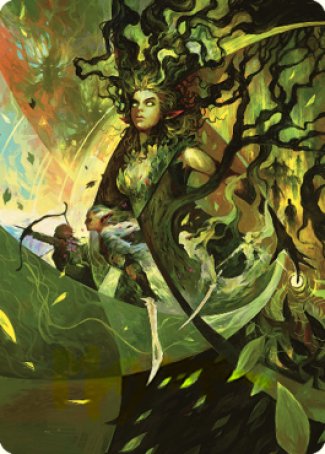 Image of Titania's Command Art Card [The Brothers' War Art Series]