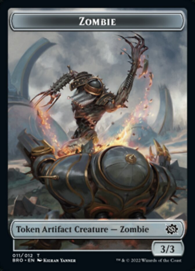 Image of Zombie Token [The Brothers' War Tokens]