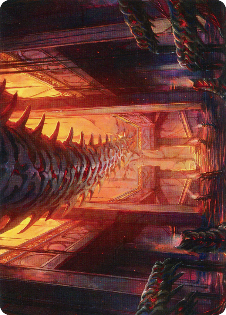 Image of Bloodfell Caves Art Card [March of the Machine Art Series]