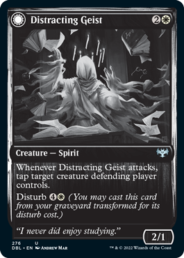 Image of Distracting Geist // Clever Distraction [Innistrad: Double Feature]