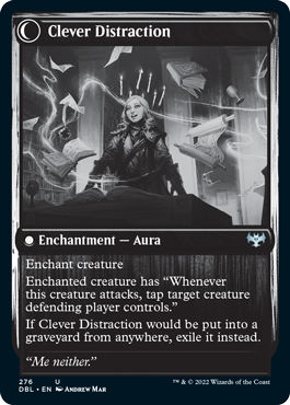 Image of Distracting Geist // Clever Distraction [Innistrad: Double Feature]