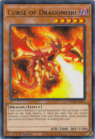 Curse of Dragonfire [TOCH-EN037] Rare