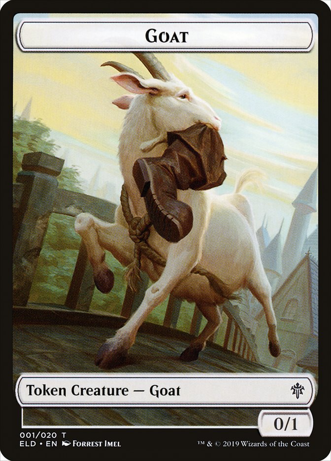 Image of Goat Token [Throne of Eldraine Tokens]