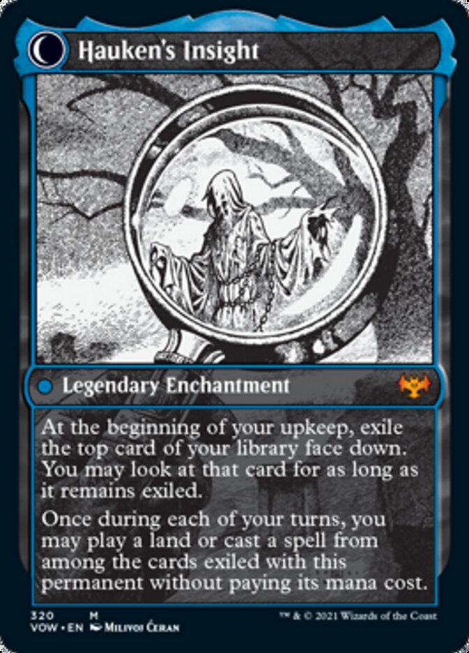 Image of Jacob Hauken, Inspector // Hauken's Insight (Showcase Eternal Night) [Innistrad: Crimson Vow]