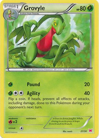 Image of Grovyle (27/30) [XY: Trainer Kit 2 - Latias]