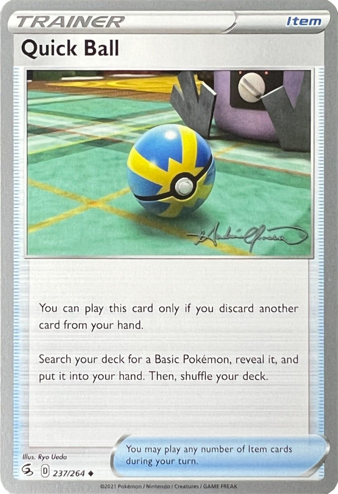 Image of Quick Ball (237/264) (The Shape of Mew - Andre Chiasson) [World Championships 2022]