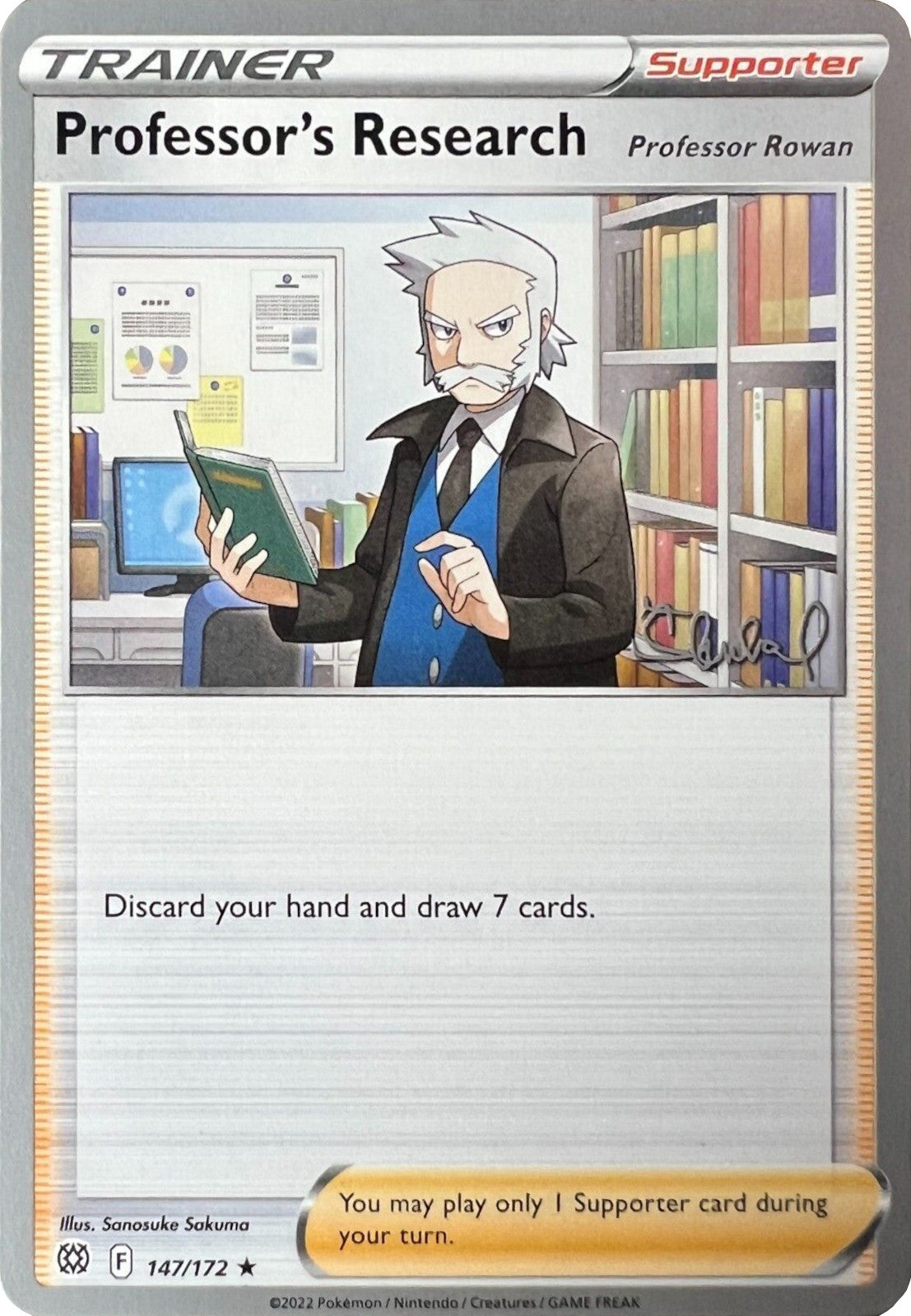 Image of Professor's Research (147/172) (Professor Rowan) (ADP - Ondrej Skubal) [World Championships 2022]