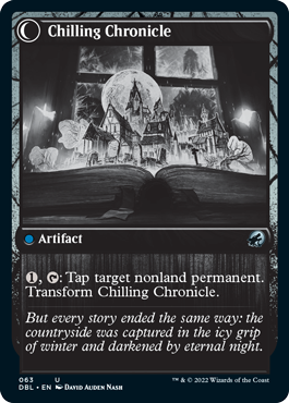 Image of Mysterious Tome // Chilling Chronicle [Innistrad: Double Feature]