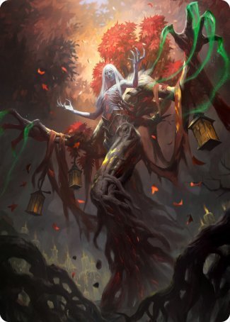 Image of Wrenn and Seven Art Card [Innistrad: Midnight Hunt Art Series]