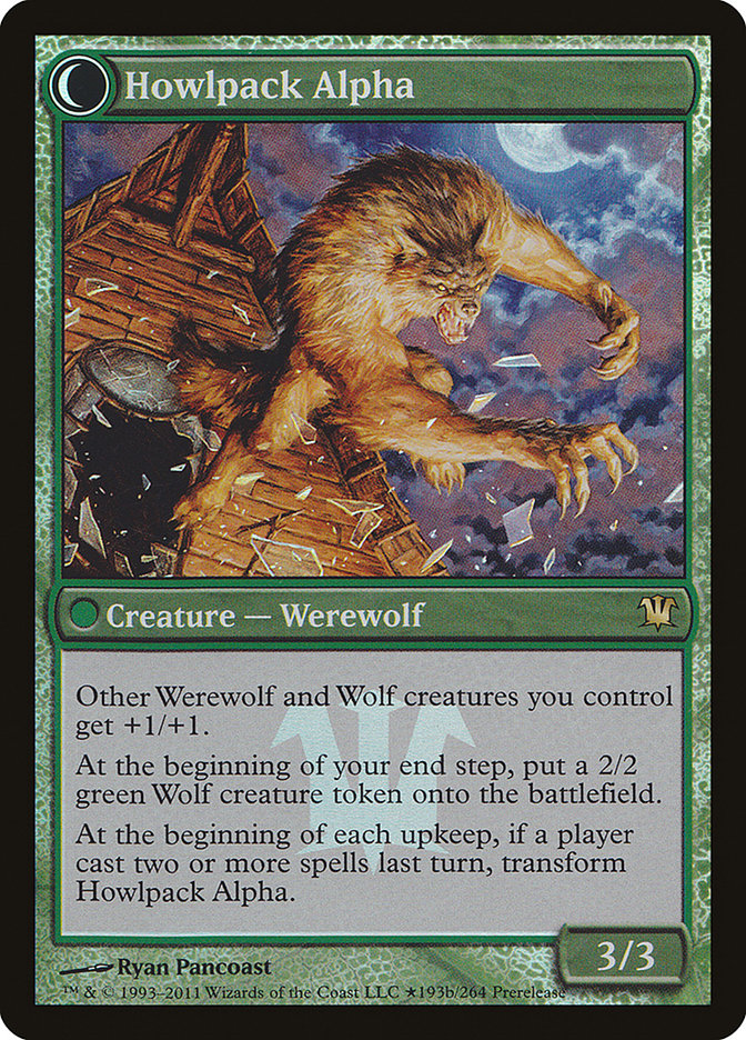 Image of Mayor of Avabruck // Howlpack Alpha [Innistrad Prerelease Promos]