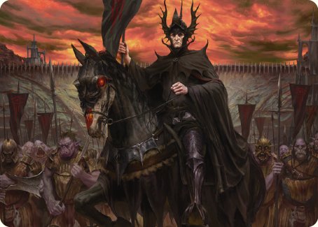Image of The Mouth of Sauron Art Card [The Lord of the Rings: Tales of Middle-earth Art Series]