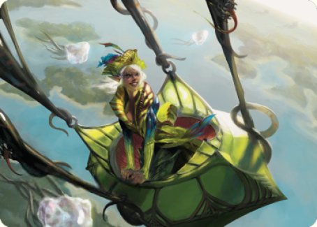 Image of Nael, Avizoa Aeronaut Art Card [Dominaria United Art Series]