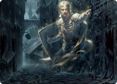 Image of Dennick, Pious Apparition Art Card [Innistrad: Midnight Hunt Art Series]