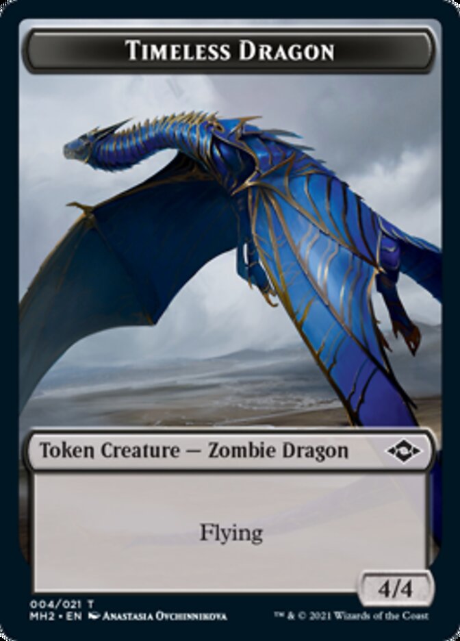 Image of Timeless Dragon Token [Modern Horizons 2 Tokens]