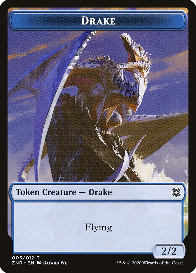 Image of Drake Token [Zendikar Rising Tokens]