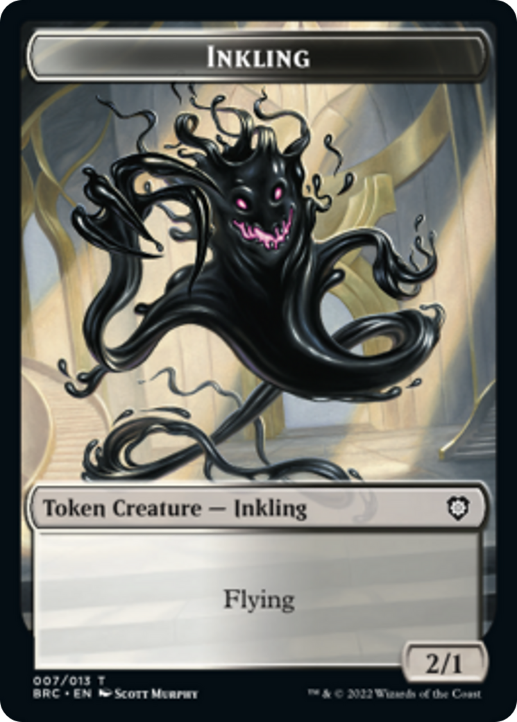 Image of Copy // Inkling Double-Sided Token [The Brothers' War Commander Tokens]