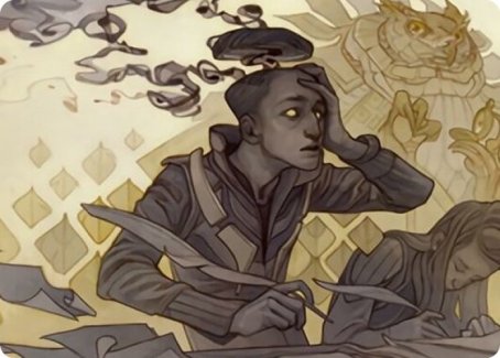 Image of Go Blank Art Card [Strixhaven: School of Mages Art Series]