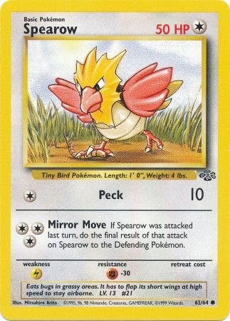 Spearow (62/64) [Jungle Unlimited]