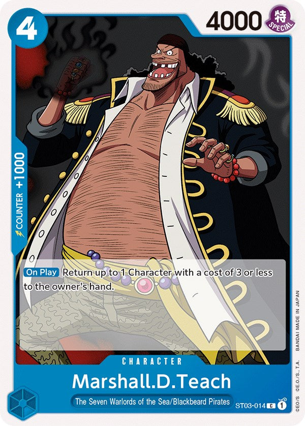 Image of Marshall.D.Teach [Starter Deck: The Seven Warlords of The Sea]