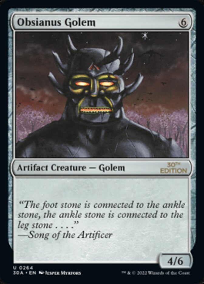 Image of Obsianus Golem [30th Anniversary Edition]