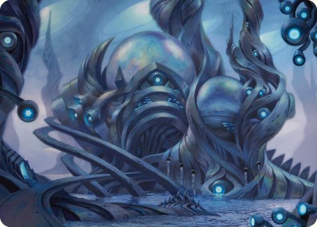 Image of The Surgical Bay Art Card [Phyrexia: All Will Be One Art Series]