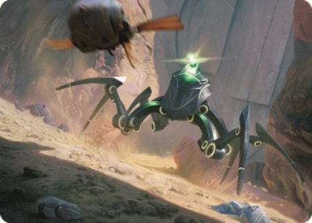 Image of Thran Spider Art Card [The Brothers' War Art Series]