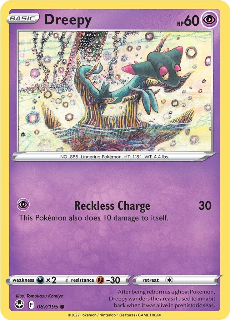 Image of Dreepy (087/195) [Sword & Shield: Silver Tempest]
