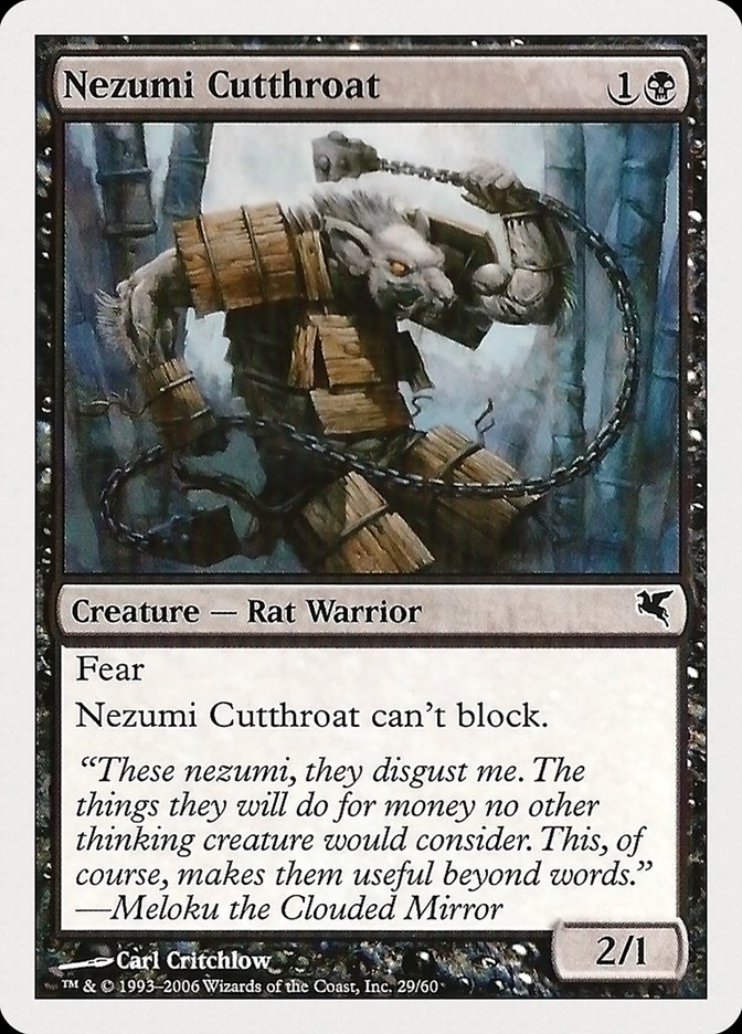 Image of Nezumi Cutthroat (29) [Hachette UK]