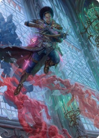 Image of Kaya, Geist Hunter Art Card [Innistrad: Crimson Vow Art Series]