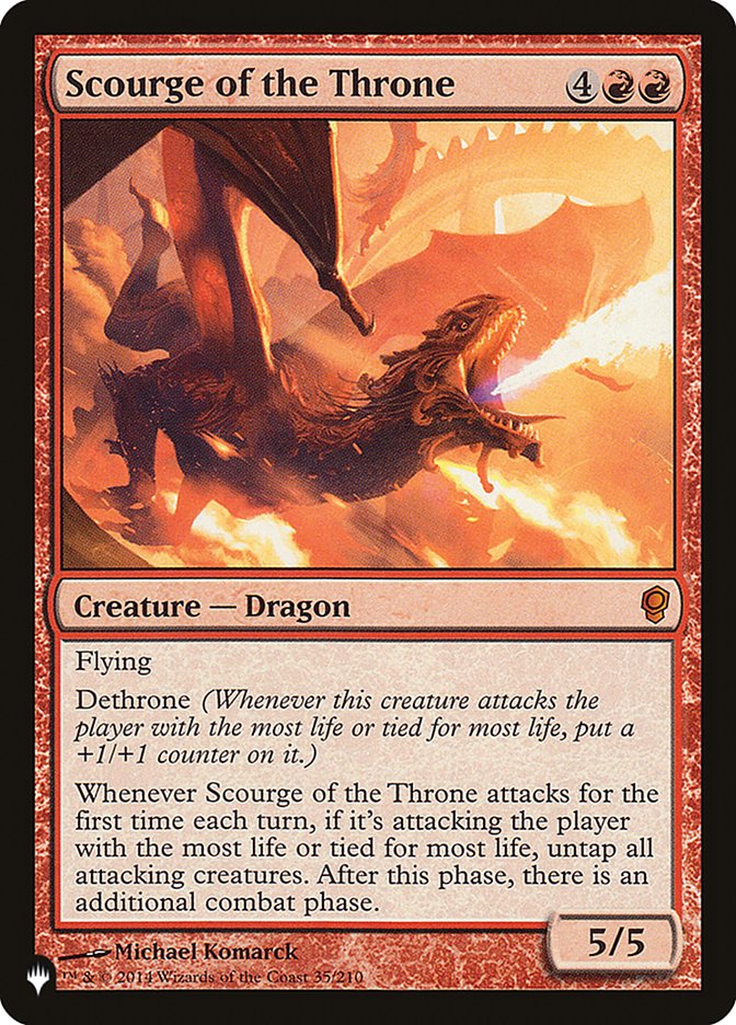Image of Scourge of the Throne [The List]