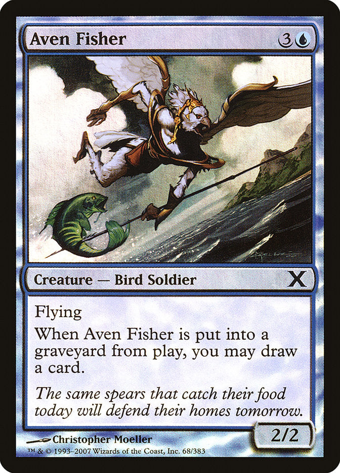 Image of Aven Fisher (Premium Foil) [Tenth Edition]