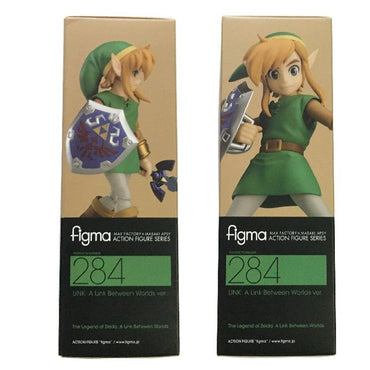 LINK: A Link Between Worlds ver. #284 Figma (The Legend of Zelda) Anime Figurine NEW in Box