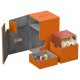 Image of Orange Ultimate Guard Xenoskin Flip'n'Tray 100+ Deckbox