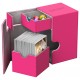 Pink Ultimate Guard Xenoskin Flip'n'Tray 100+ Deckbox