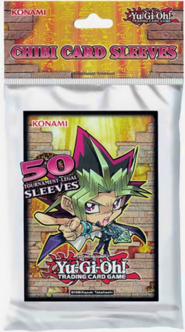 Yugi Chibi Card Sleeves - Yu-Gi-Oh Official Sleeves [50 CT]