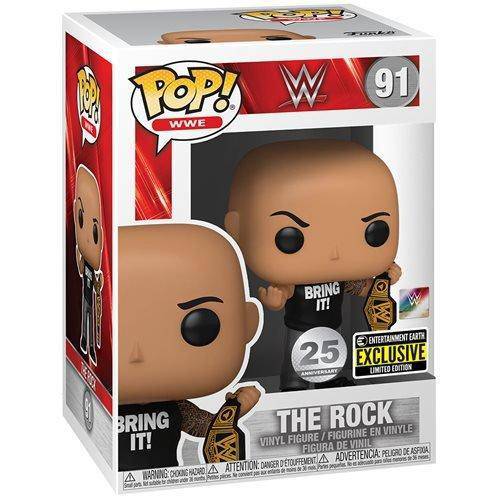 Image of The Rock with Belt  #91 (WWE Entertainment Earth Exclusive)