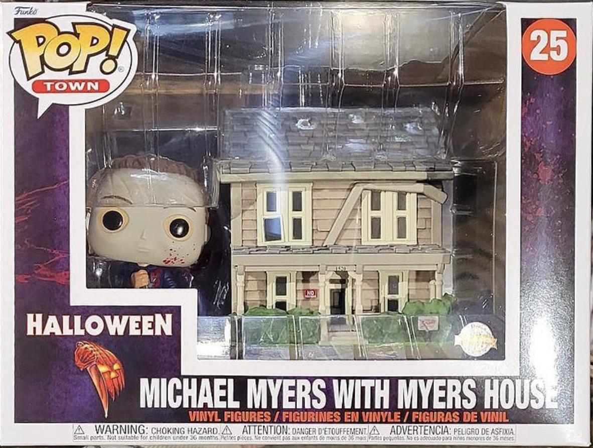 Image of Michael Myers with Myers House #25 (Pop! Town Spirit Exclusive!)