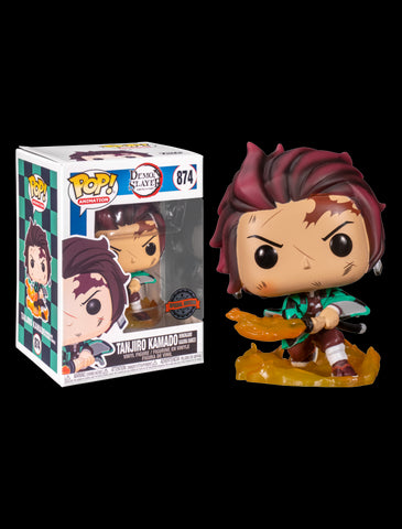 Tanjiro Kamado #874 (Hinokami Kagura Dance) (Special Edition) (Pop! Animation Demon Slayer)