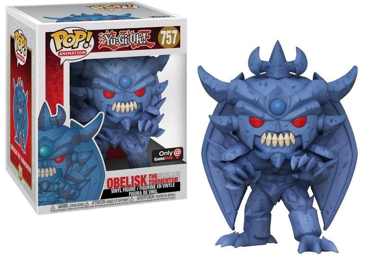 Image of Obelisk the Tormentor #757 (Pop! Animaton Yugioh! Game Stop Exclusive)