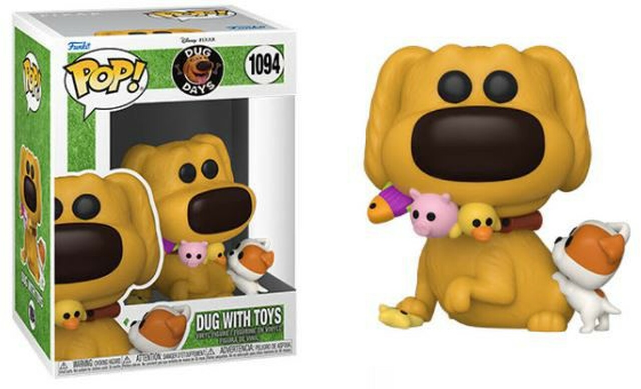Image of Dug with Toys (Dug Days) #1094