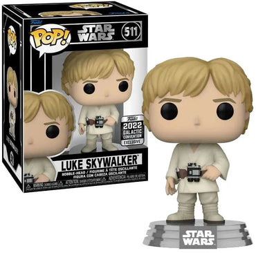 Luke Skywalker (2022 Galactic Convention Exclusive) #511 (Pop! Star Wars)