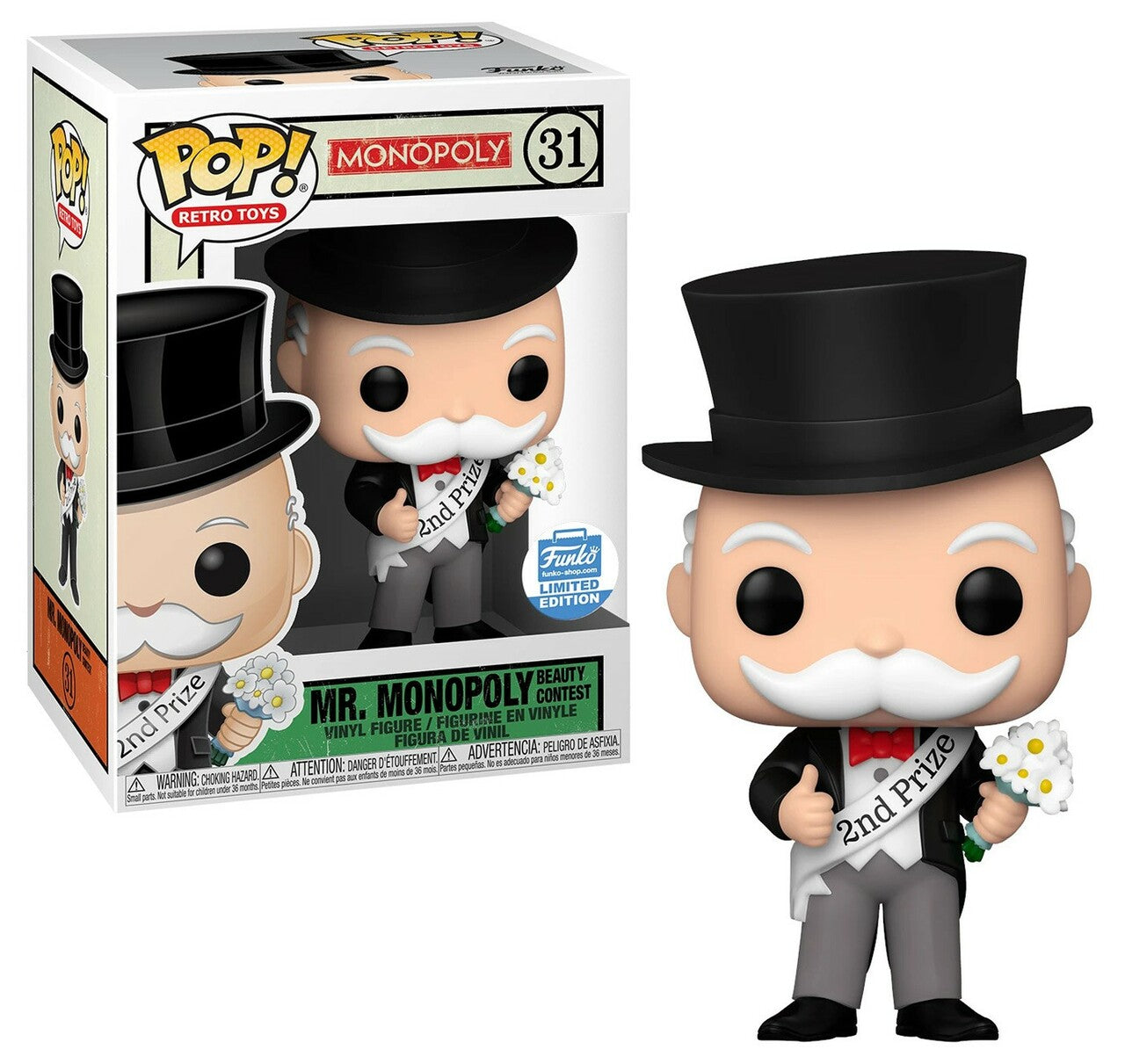 Image of Mr. Monopoly Beauty Contest (Funko Exclusive) (Retro Toys) #31
