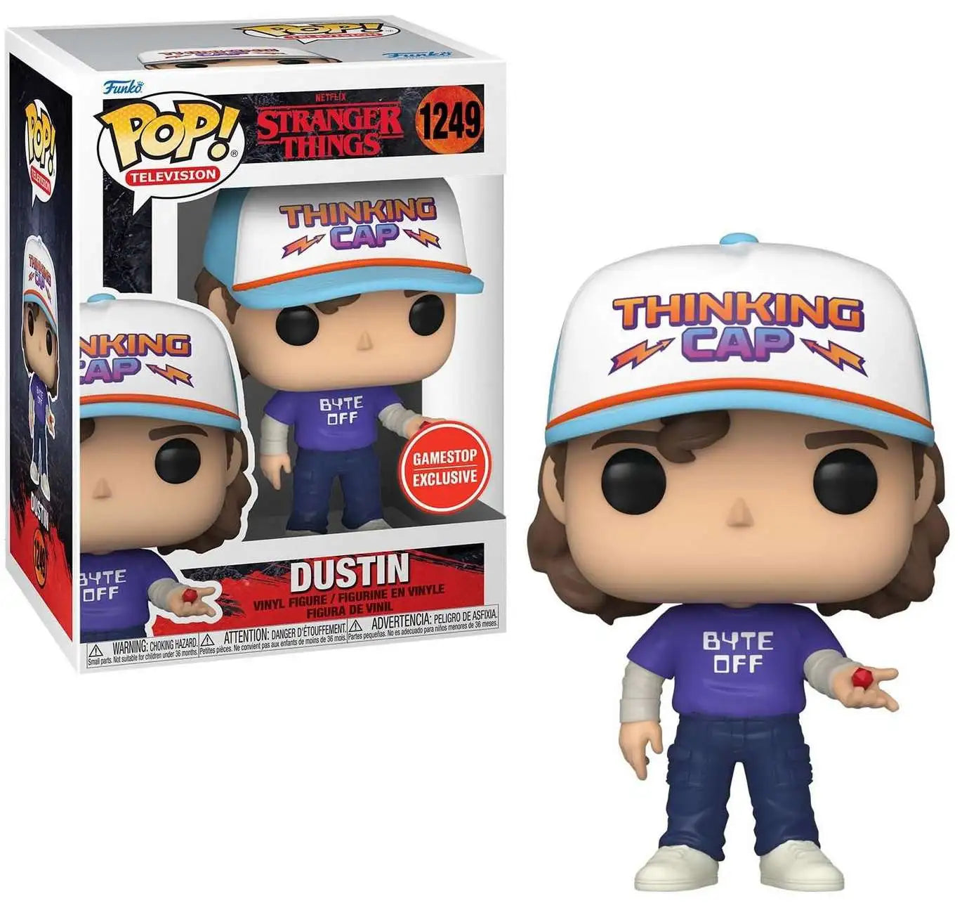 Image of Dustin (GameStop Exclusive) (Stranger Things) #1249