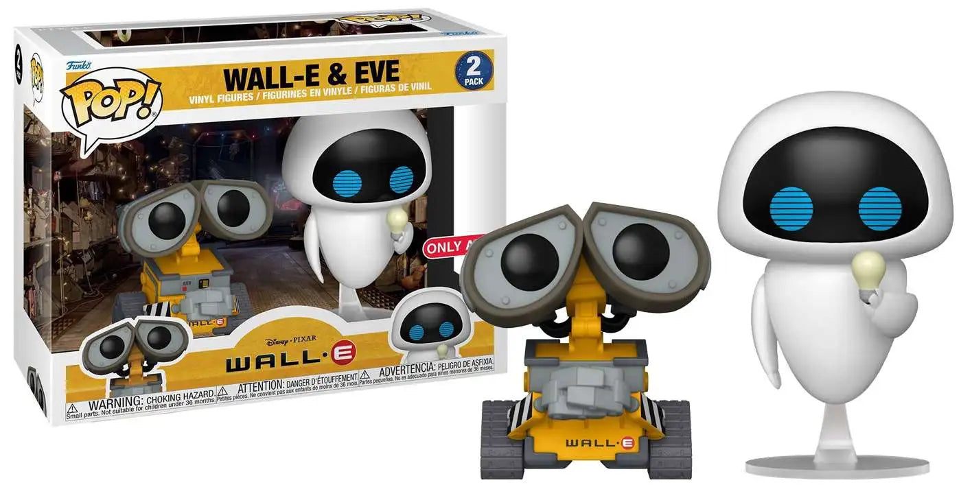 Image of Wall-E & Eve (2 Pack) (Target Exclusive) (Pixar)