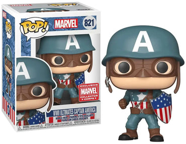WWII Ultimates Captain America (Marvel Collector CORPS Exclusive) #821