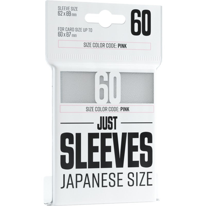 Image of Just Sleeves: Japanese Size (Clear)