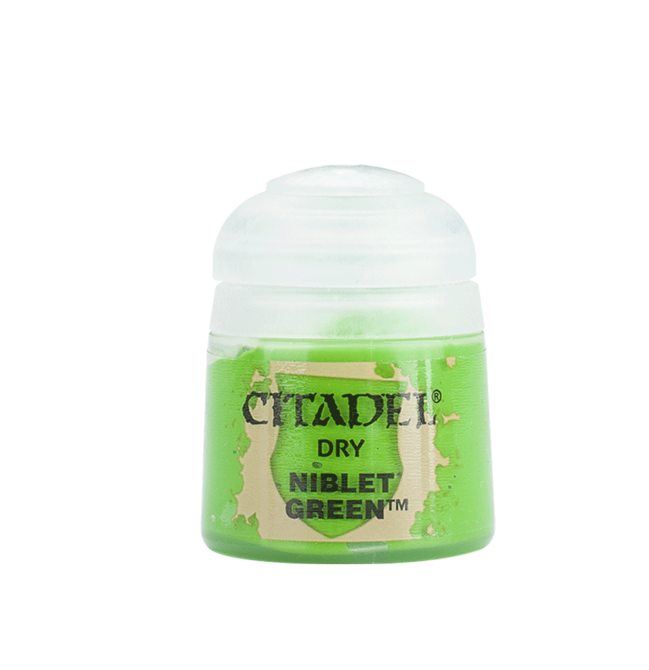 Citadel Paints: Niblet Green (Dry)