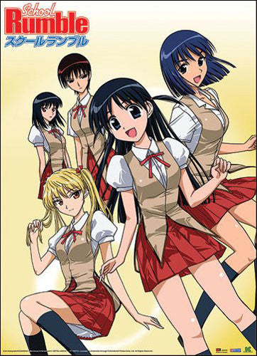 SCHOOL RUMBLE GROUP WALL SCROLL