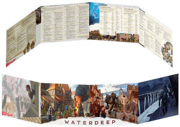 Dungeons and Dragons 5th Edition Waterdeep Dragonheist Dungeon Master's screen