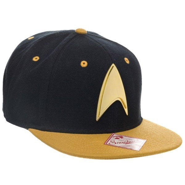 Image of Star Trek - Gold Badge Gold Snapback